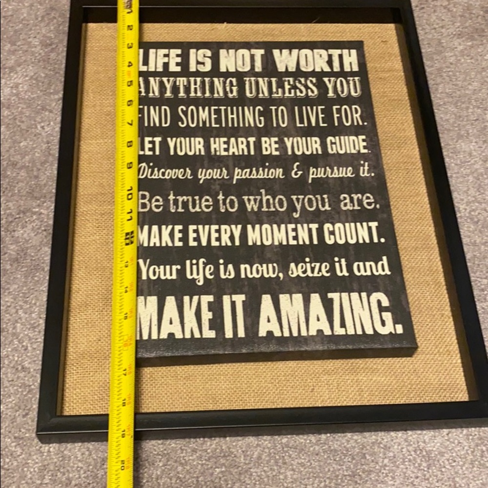 Inspirational wall decor - Picture 3 of 4